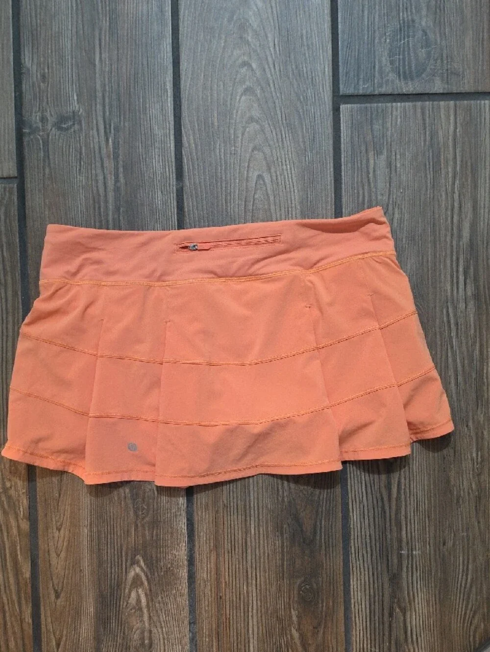 Lululemon size 12 Coral Activewear Skort with Built-In Shorts